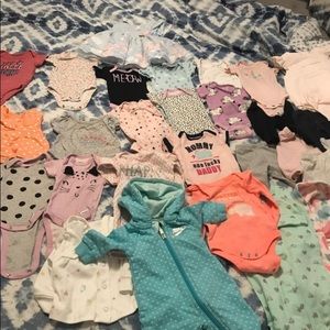 Newborn baby girl clothes